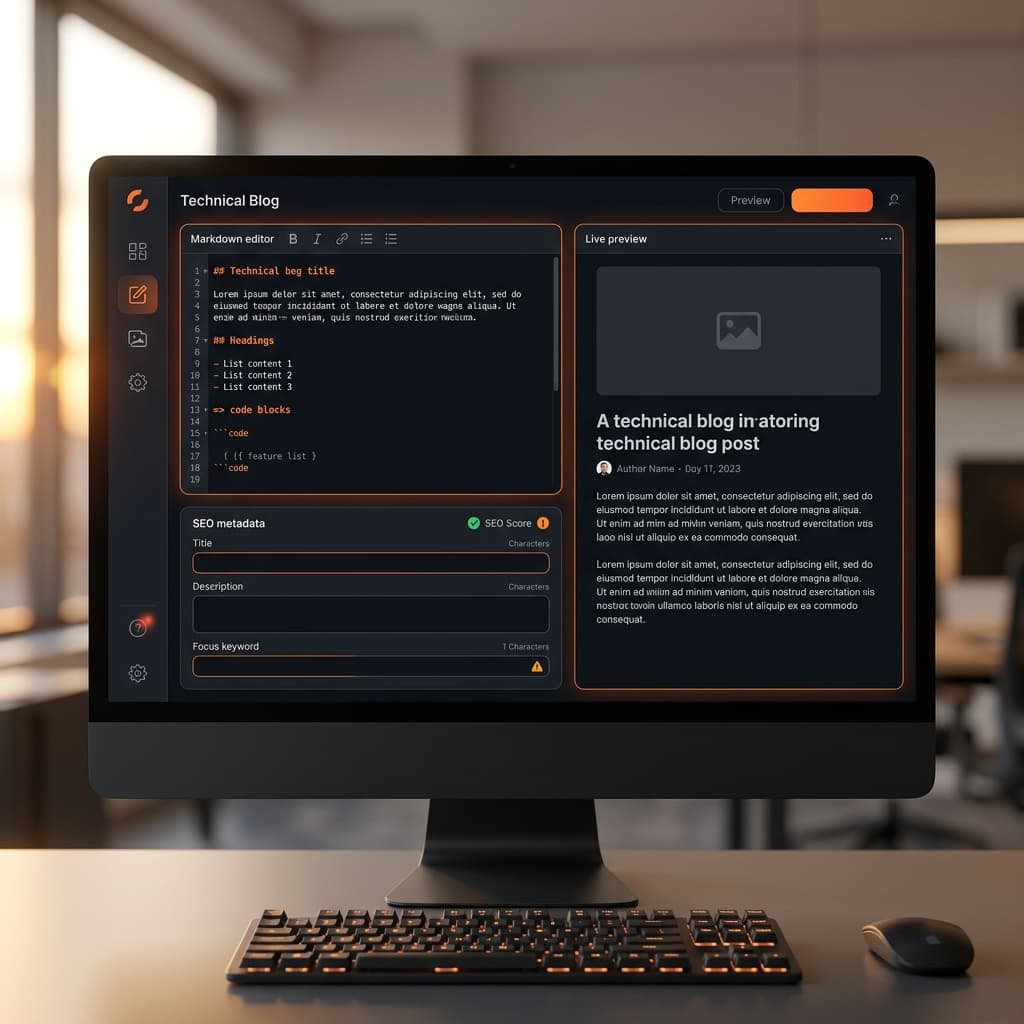 Technical Blog Headless CMS